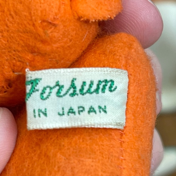 Lot of 9 small vintage 1960s stuffed animals - dream pets, kamar, forsum, jestia - Picture 13 of 14